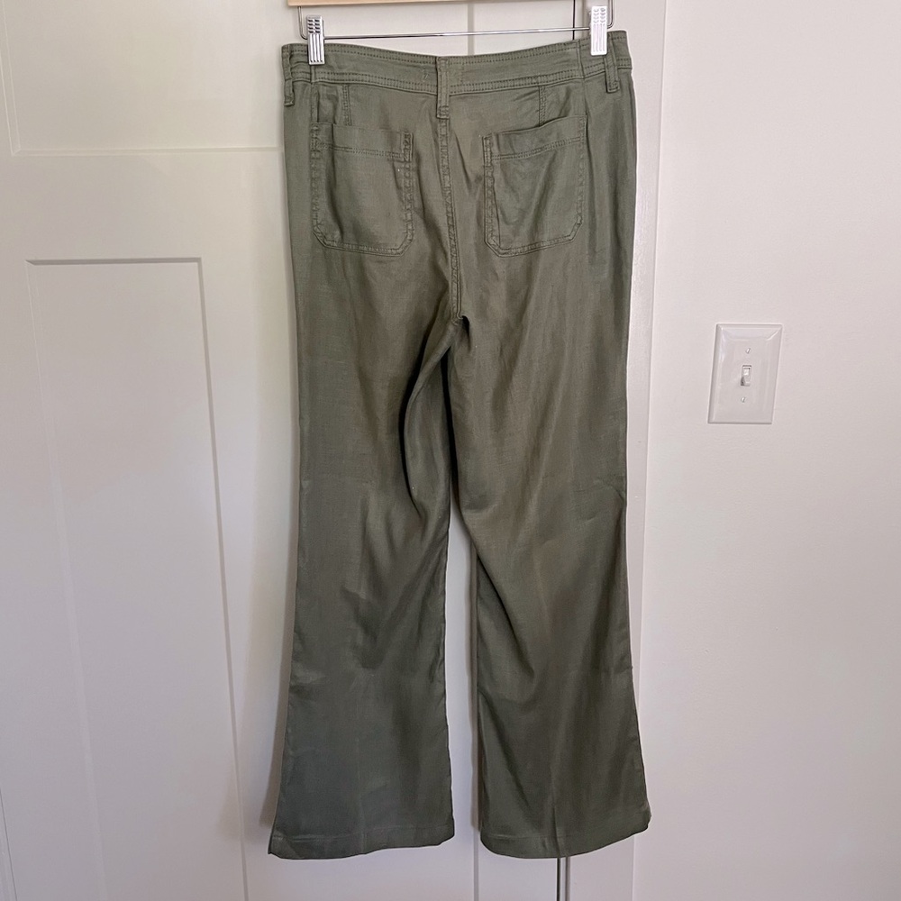 NYDJ Linen Trouser Pants - Picture 2 of 7